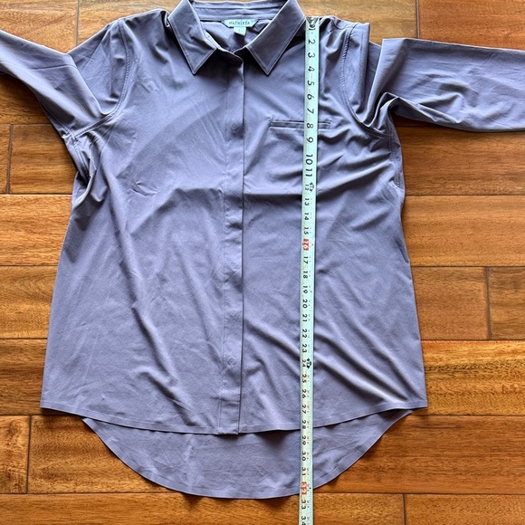 Athleta Urbanite Top Dusk Violet Size Large Excellent condition - Picture 9 of 11